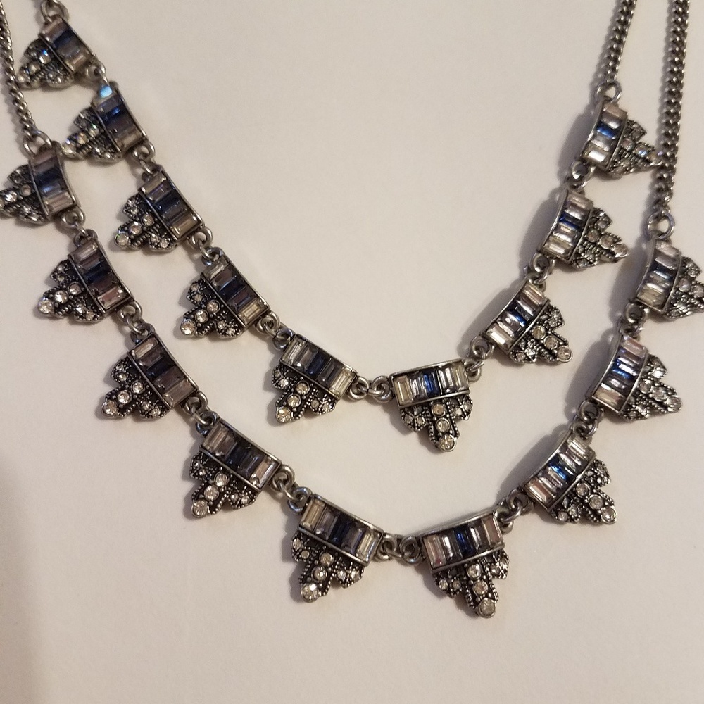 Chloe and Isabel Jardins du Trocadéro two row necklace